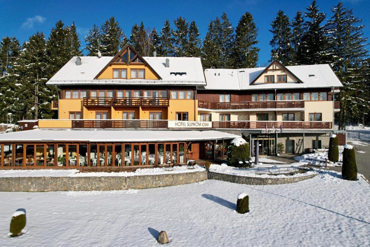 Hotel Slunecna Louka Lipno nad Vltavou Exteriör bild