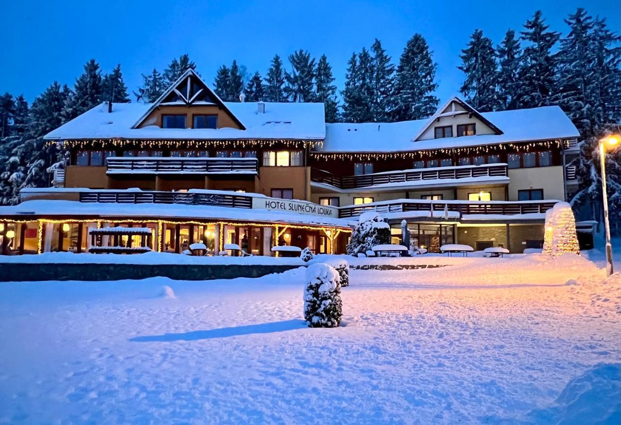 Hotel Slunecna Louka Lipno nad Vltavou Exteriör bild